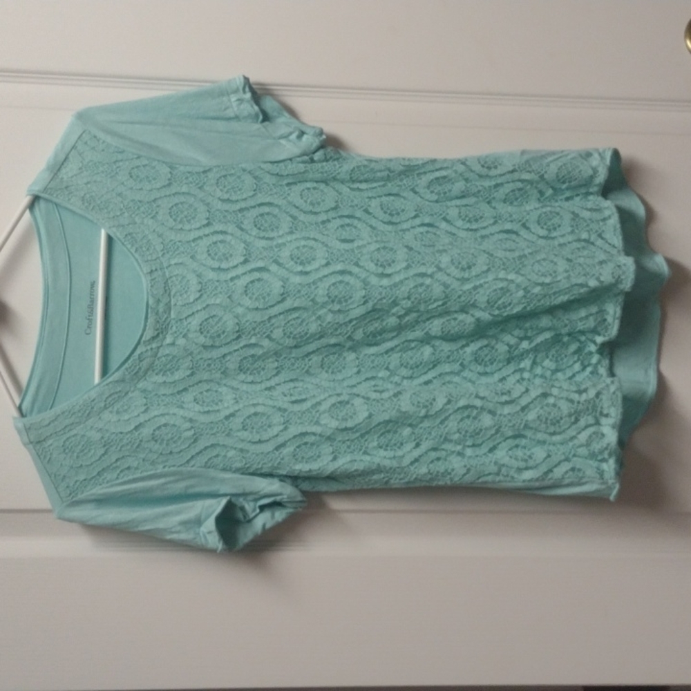 CROFT & Barrow, Beautiful Mint Green Top
